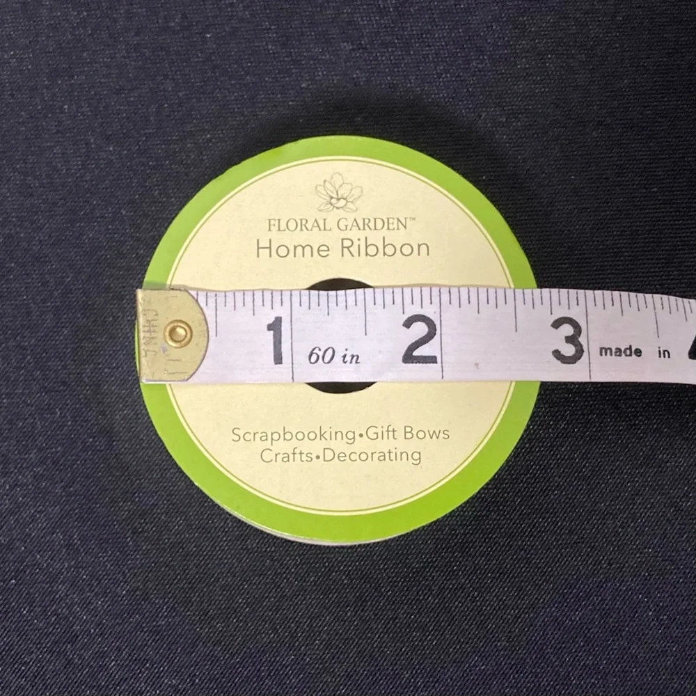 ⭐️ Floral Garden Home Grosgrain Craft Ribbon 5/8” x 144”